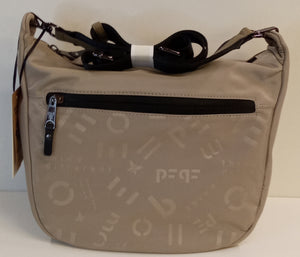 Bolso de cruzar beige